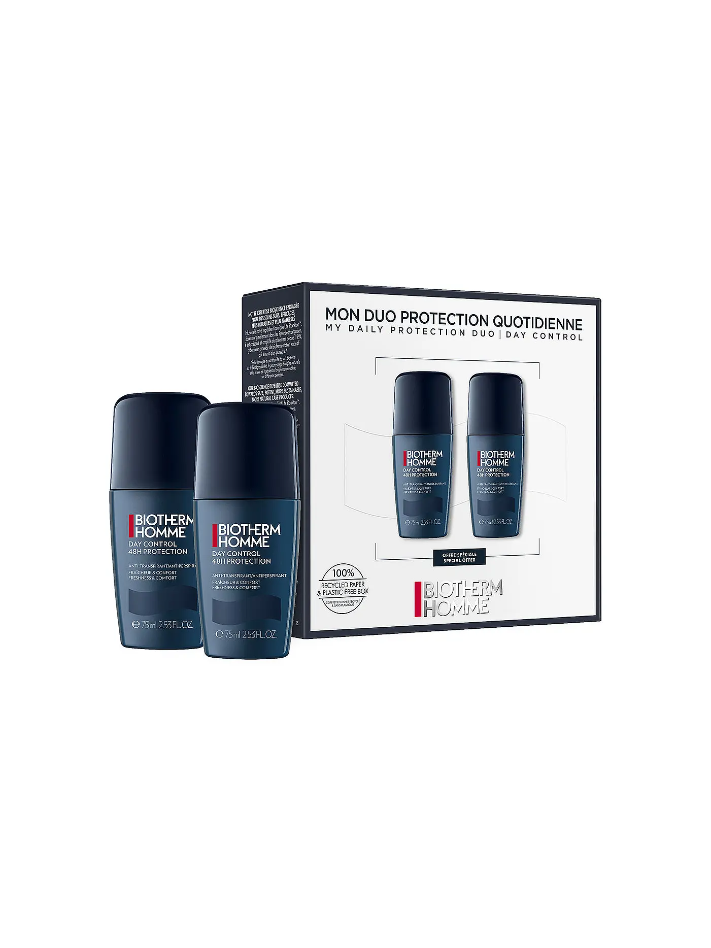 BIOTHERM | Geschenkset - Blue Therapy Duo Deo Men Promo Value Set 23 2x75ml | 